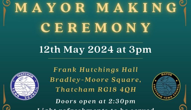 Mayor Making 2024 - Thatcham Town Council