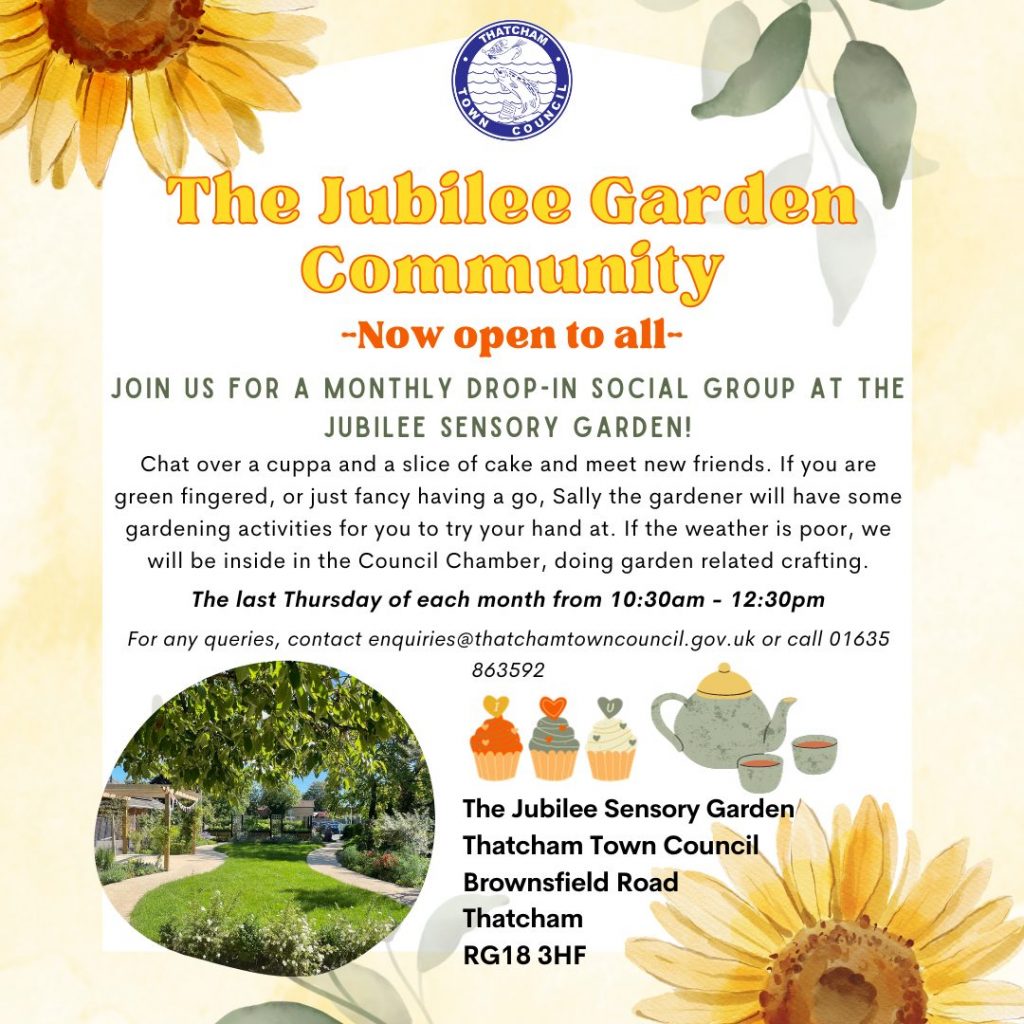 The new Jubilee Garden Community Drop-in - Thatcham Town Council