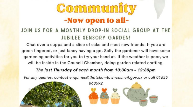 The new Jubilee Garden Community Drop-in - Thatcham Town Council