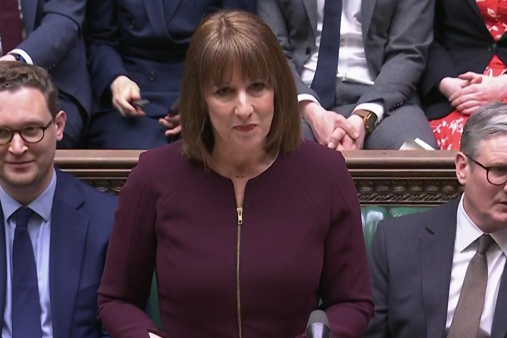 Economic growth forecast halved as Reeves blames global instability