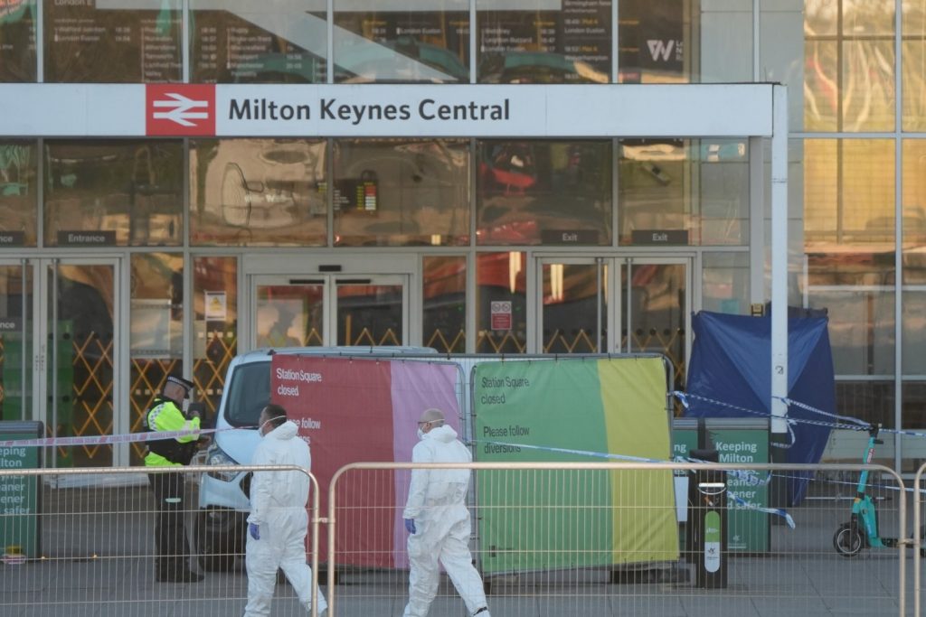 Man shot dead by armed police at railway station