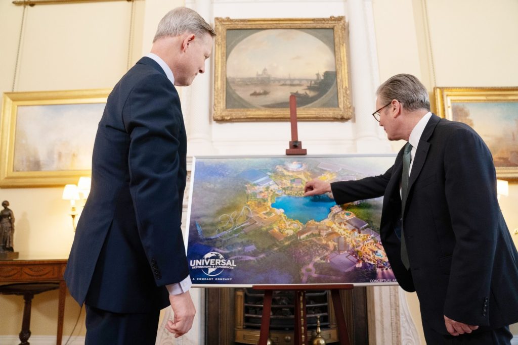 Strap in Universal theme park set to open in UK in 2031