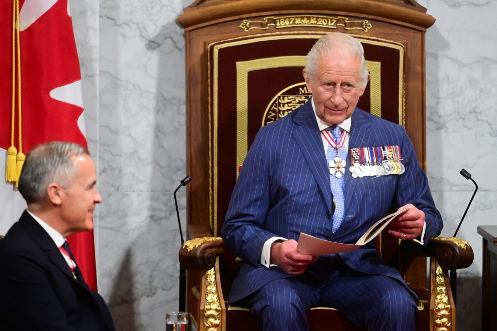 Canada at critical moment King says in speech to parliament