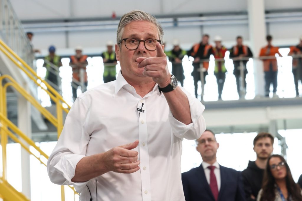 Starmer says he does not need lessons from Farage on working people