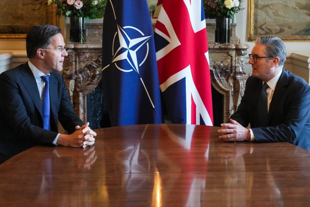 Rutte to meet PM as Nato chief says quantum leap in defence needed
