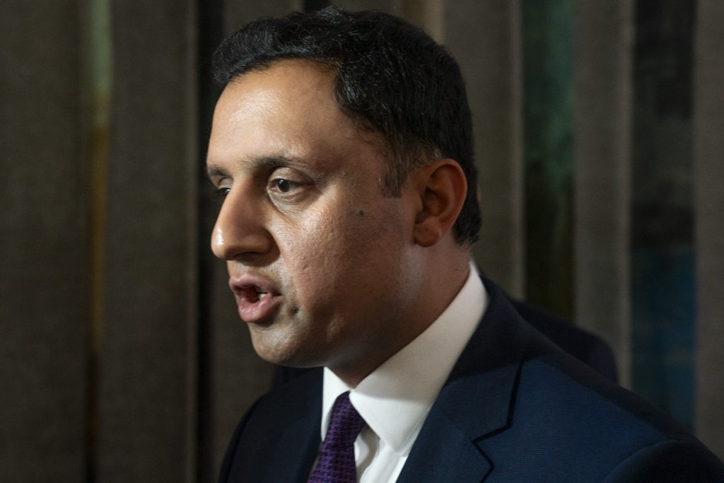 Netanyahu Not A Partner In Peace Says Scottish Labour Leader Sarwar