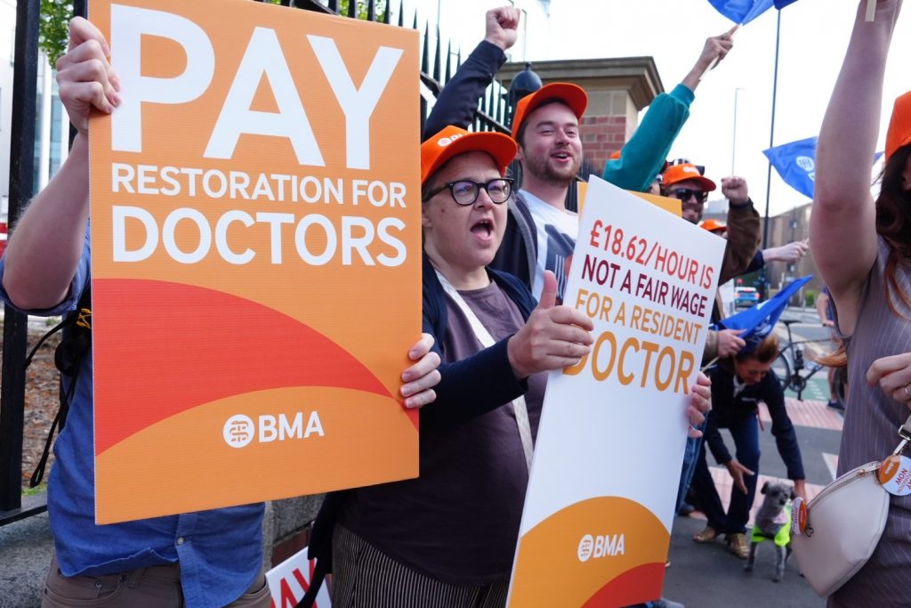 NHS Maintained 93 Of Planned Care During Resident Doctors Strikes