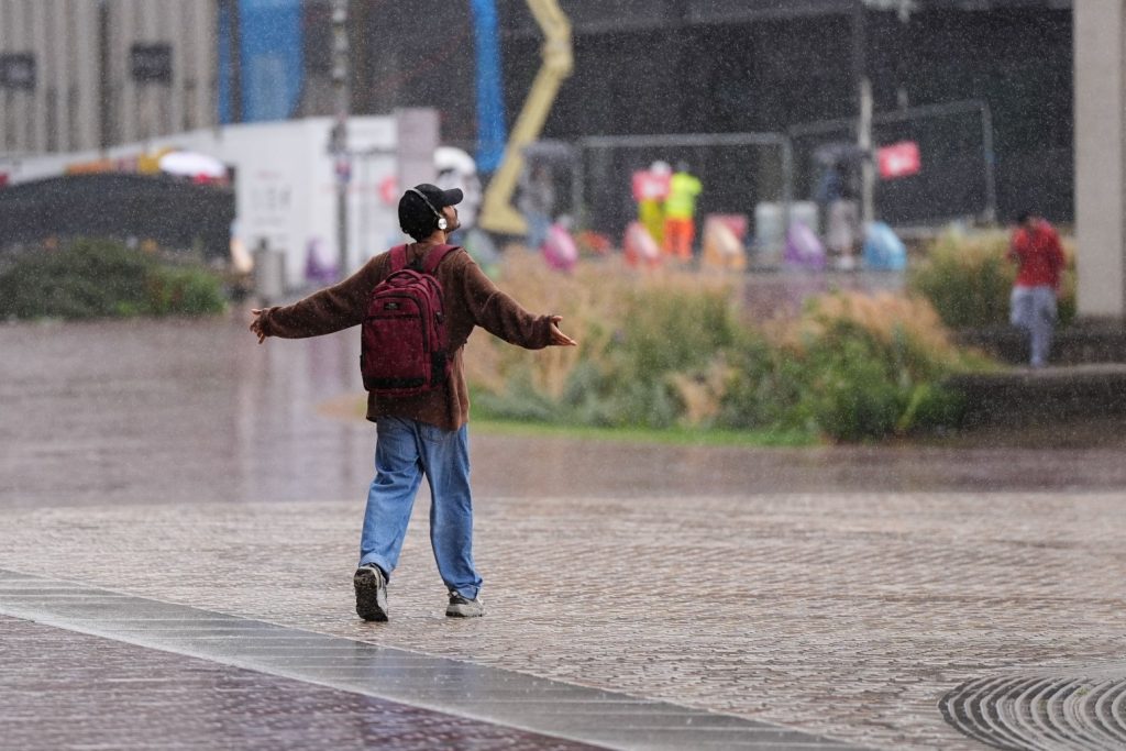 Roads And Railways Shut By Storm Floris As High Winds Batter UK