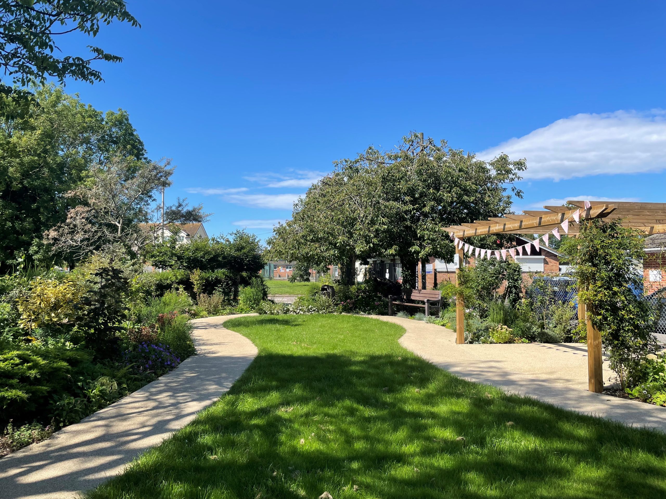 Jubilee Sensory Garden in Summer