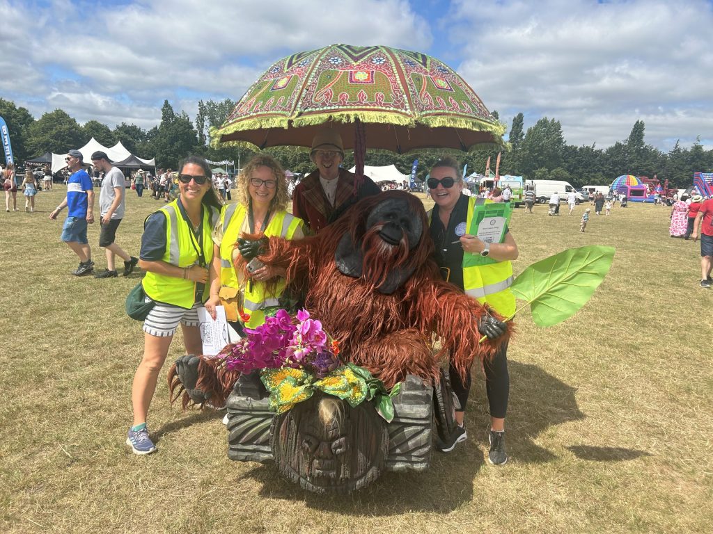 Thousands gathered for Thatcham Town Council’s Annual Family Fun Day