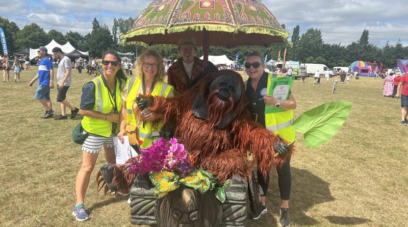 Thousands gathered for Thatcham Town Council’s Annual Family Fun Day
