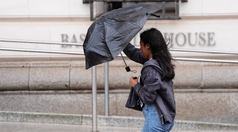 Amber Warnings For Persistent And Heavy Rain From Storm Claudia