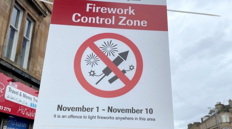 Firework Control Zones In Force In Glasgow For First Time