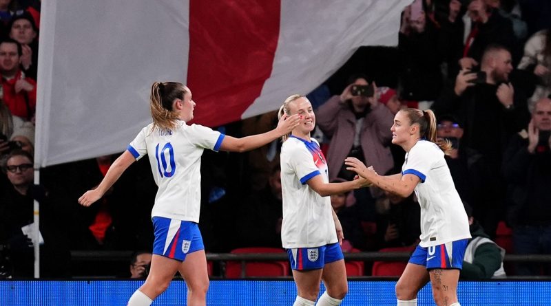 Georgia Stanway Treble Helps England Thrash China At Wembley