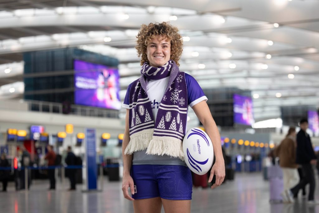 Rugby Star Ellie Kildunne To Be Voice Of Heathrow Airport This Christmas