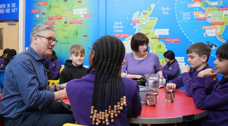 Starmer Dishes Up As More Free School Meals Set To Be Rolled Out