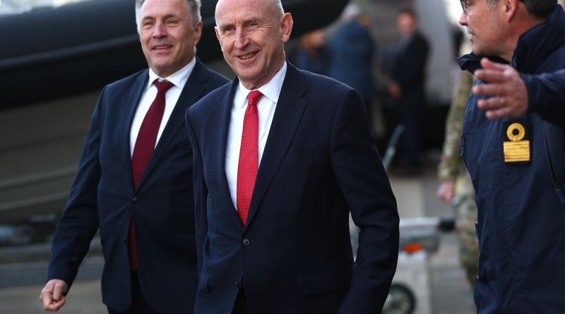 Defence Secretary Unveils Hi Tech Naval Force To Defend Undersea Cables