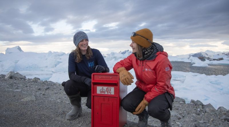 Kings Special Post Box Delivery For Scientists In The Antarctic