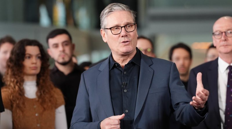 Starmer Says He Wants Apprentices At Top Of Politics