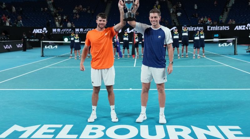 Britains Neal Skupski Wins Mens Doubles With Christian Harrison In Melbourne