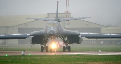 US Bomber Lands In UK As Iran War Enters Eighth Day